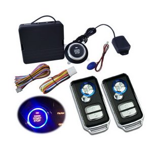 PKE Keyless Entry remote engine start system with shock sensor for toyota honda