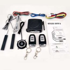 Car SUV Keyless Entry Engine Starter Stop Alarm System Push Button Remote